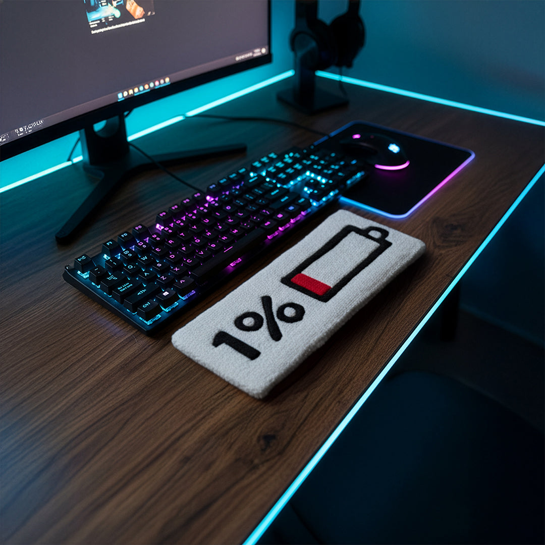 1% Battery Keyboard Rug