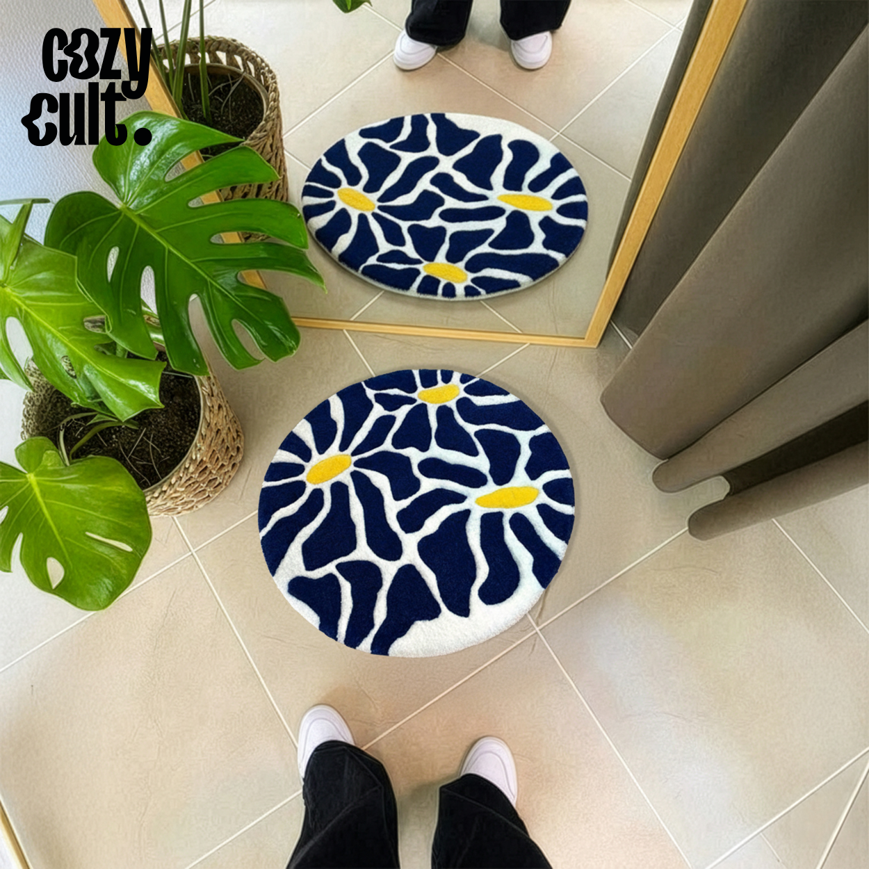 Floral Sphere Rug - Cozy Cult®