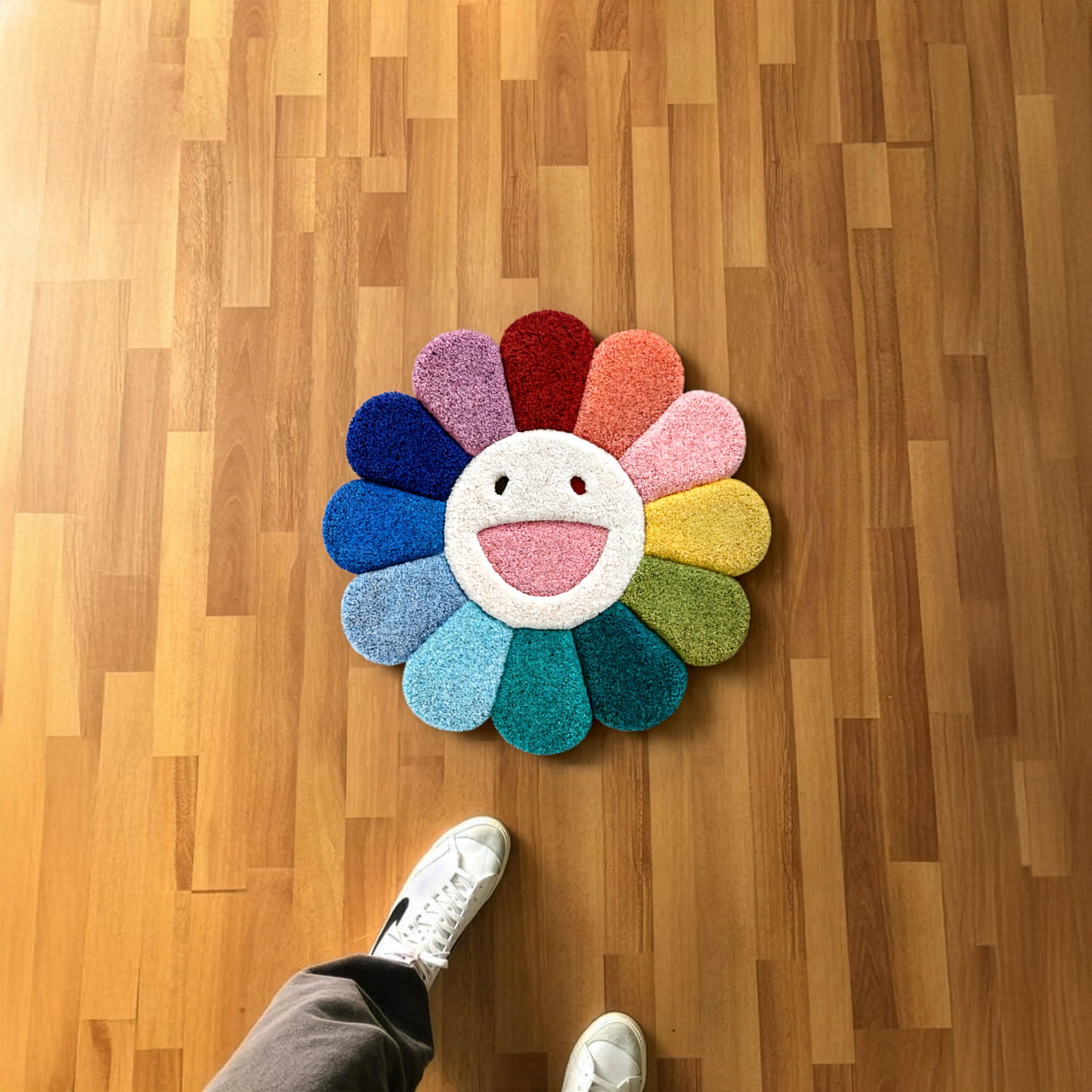 Happy Flower Rug - Cozy Cult®