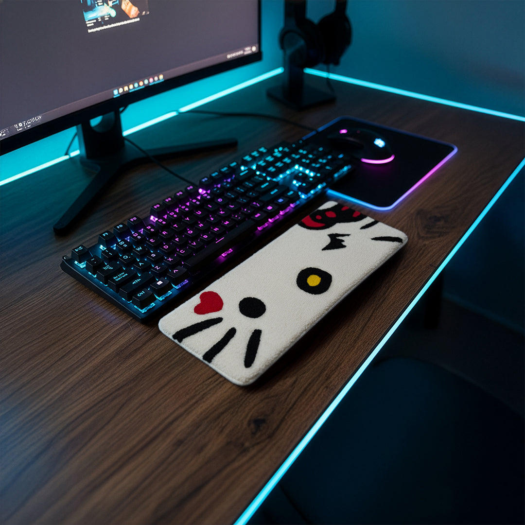 Hello Kitty Keyboard Rug