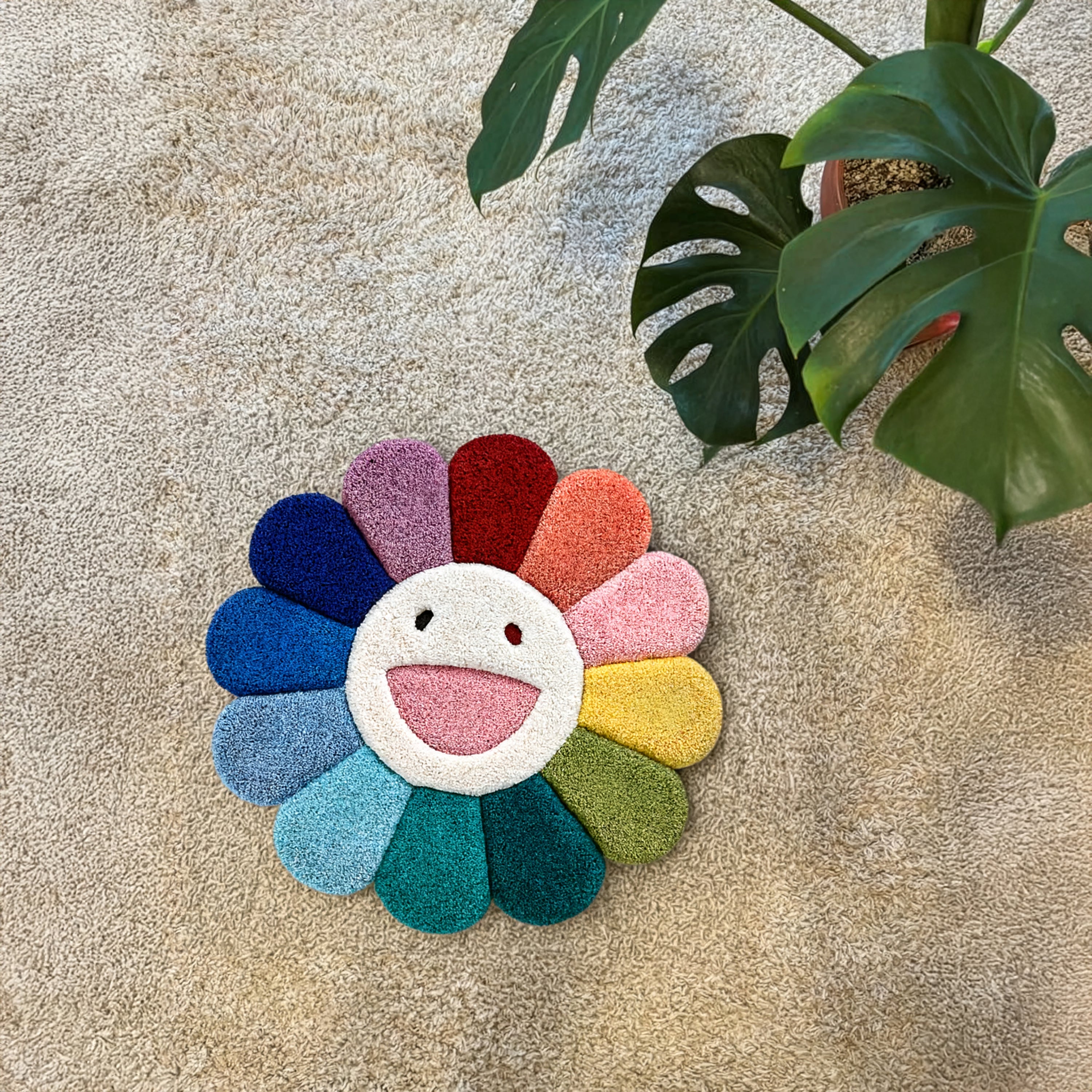 Happy Flower Rug - Cozy Cult®
