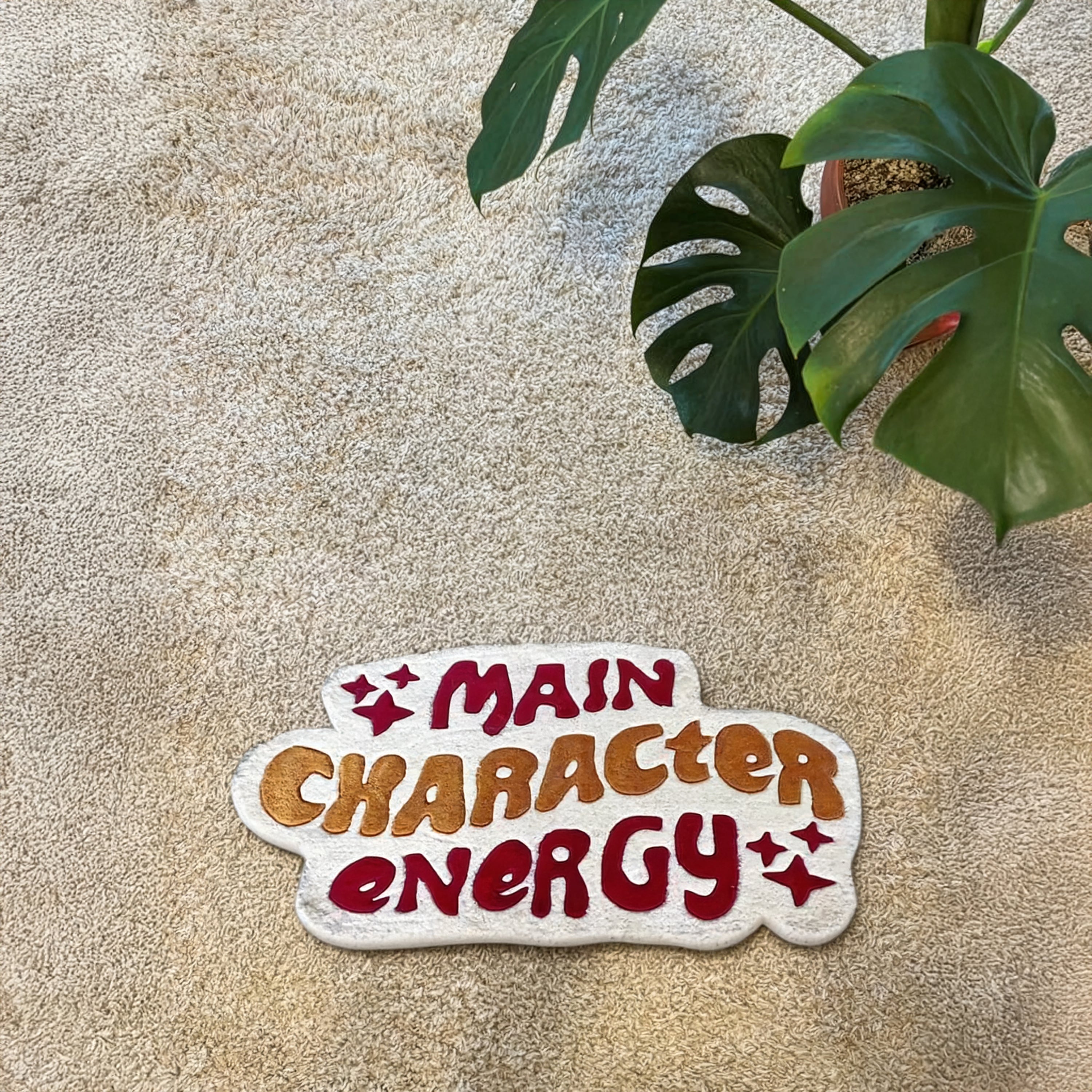 Main Character Energy Rug - Cozy Cult®